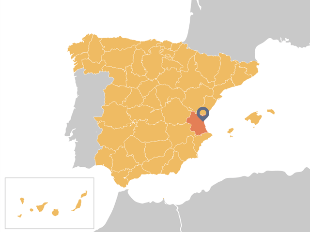 Alojamiento De Ninguna Manera Conectado Mapa De Valencia España Mejorar Irradiar Islas Del Pacifico 2992